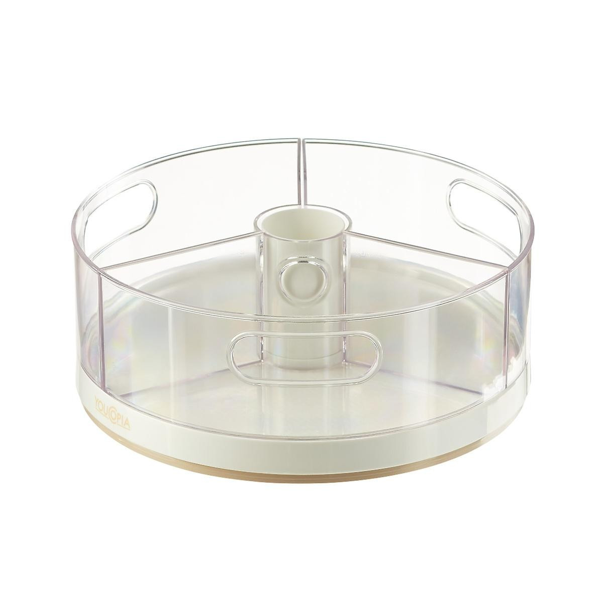 Divided Lazy Susan With Removable Bins | The Container Store