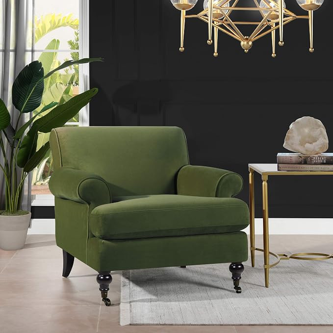 Jennifer Taylor Home Alana Lawson Large Comfortable Living Room Accent Chair | Amazon (US)
