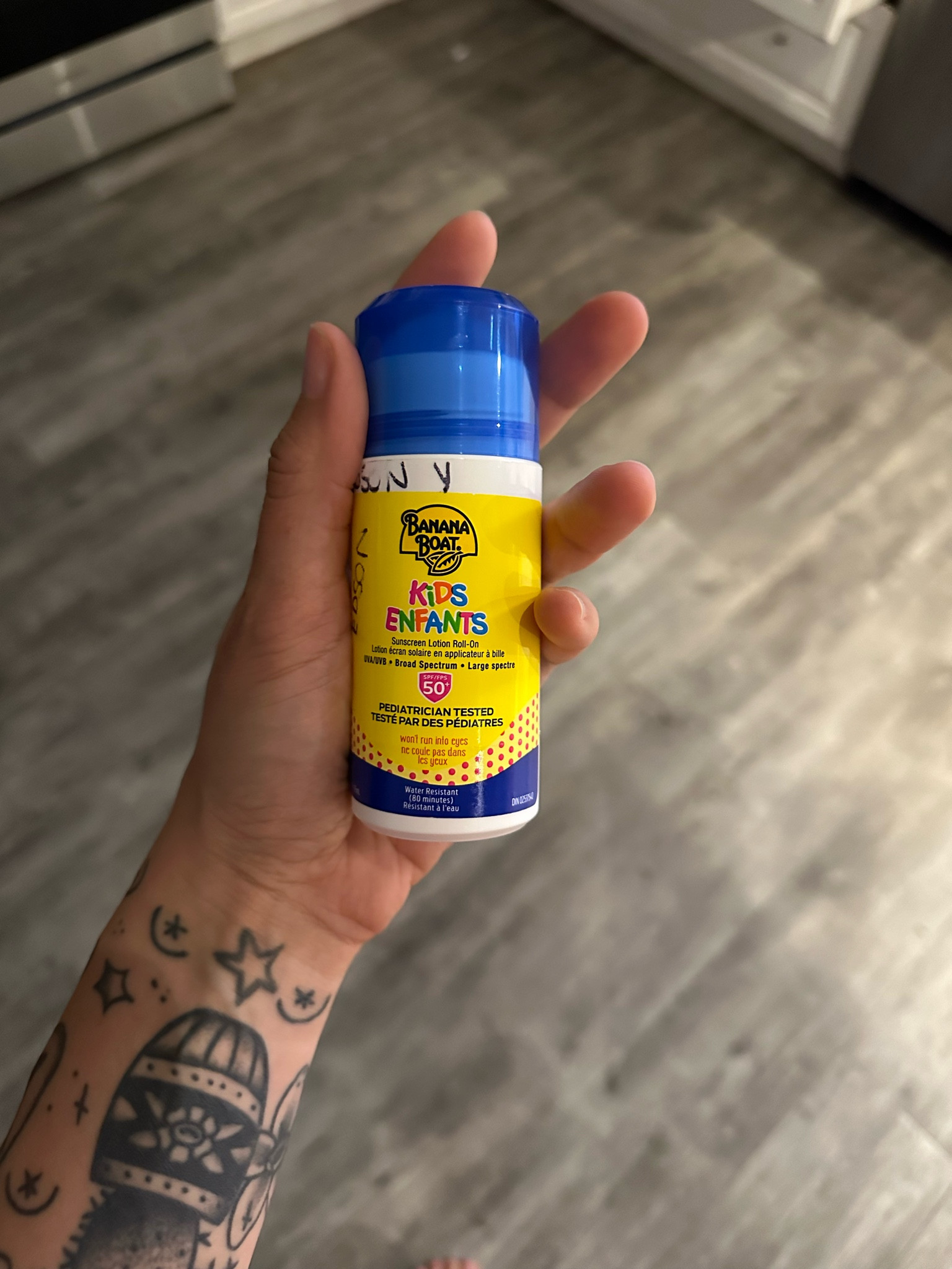 this roll-on sunscreen is SO handy for the kiddos 