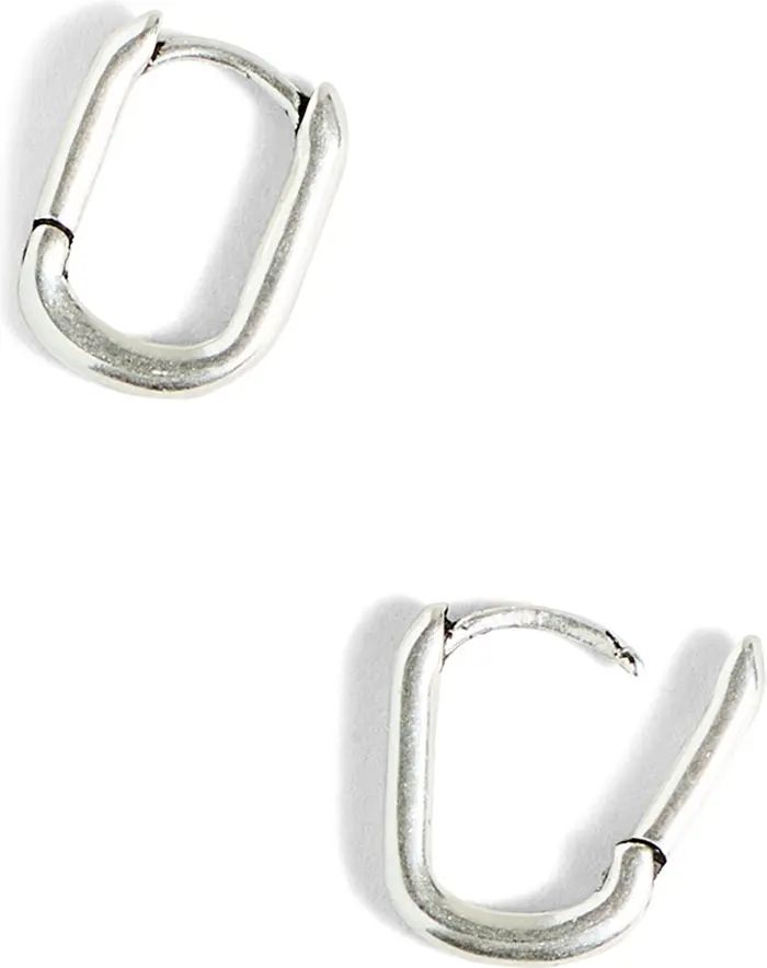 Madewell Small Carabiner Hoop Earrings | Nordstrom | Nordstrom