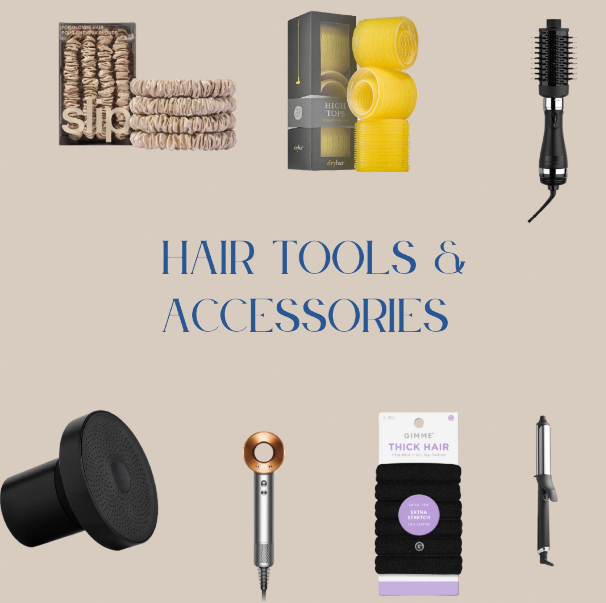 Shop my favorite hair tools & accessories 