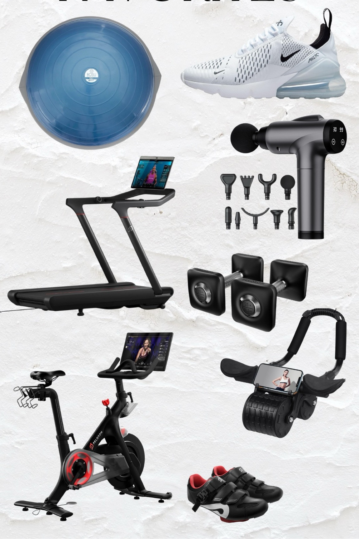 Favorite fitness items! 

#LTKActive #LTKFitness