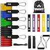 WHATAFIT Resistance Bands, Exercise Bands，Resistance Bands for Working Out, Work Out Bands with... | Amazon (US)