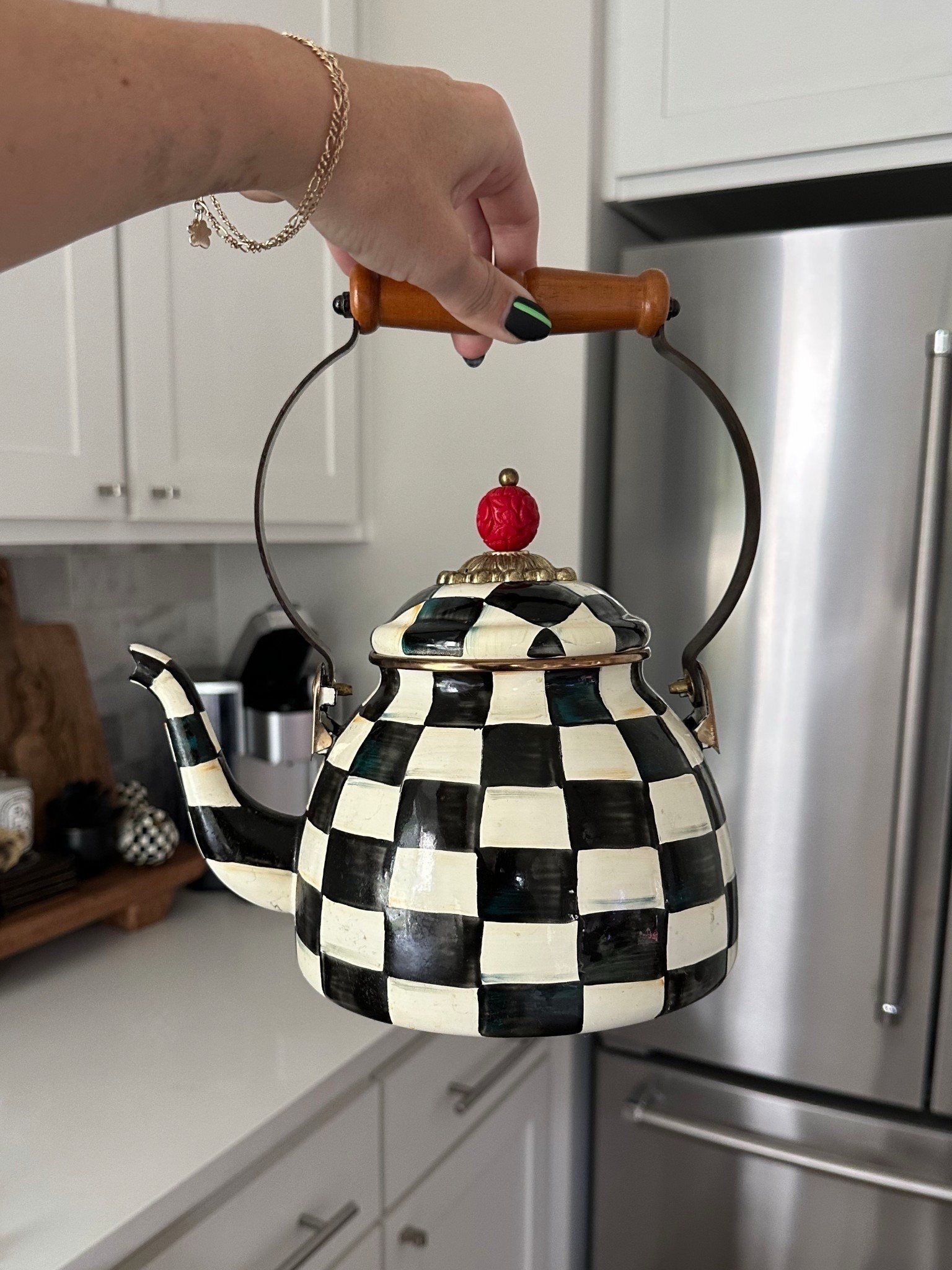 These new tea kettles from MacKenzie-Childs are stunning!! And you can take 20% off with code DTKAUSTIN20! My code is only valid until 12/14 and order before 12/15 to get before Christmas!



#LTKHoliday #LTKGiftGuide #LTKHome