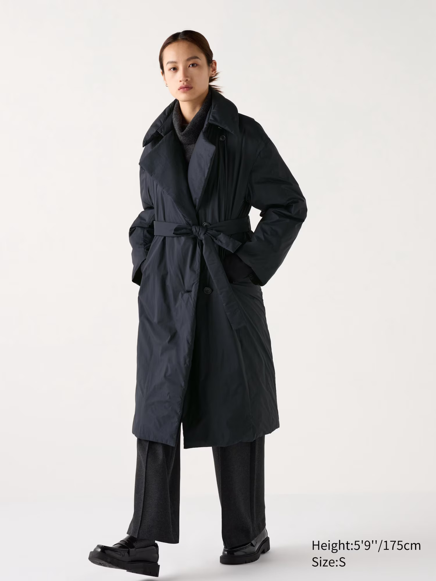Down Belted Long Coat | UNIQLO (US)