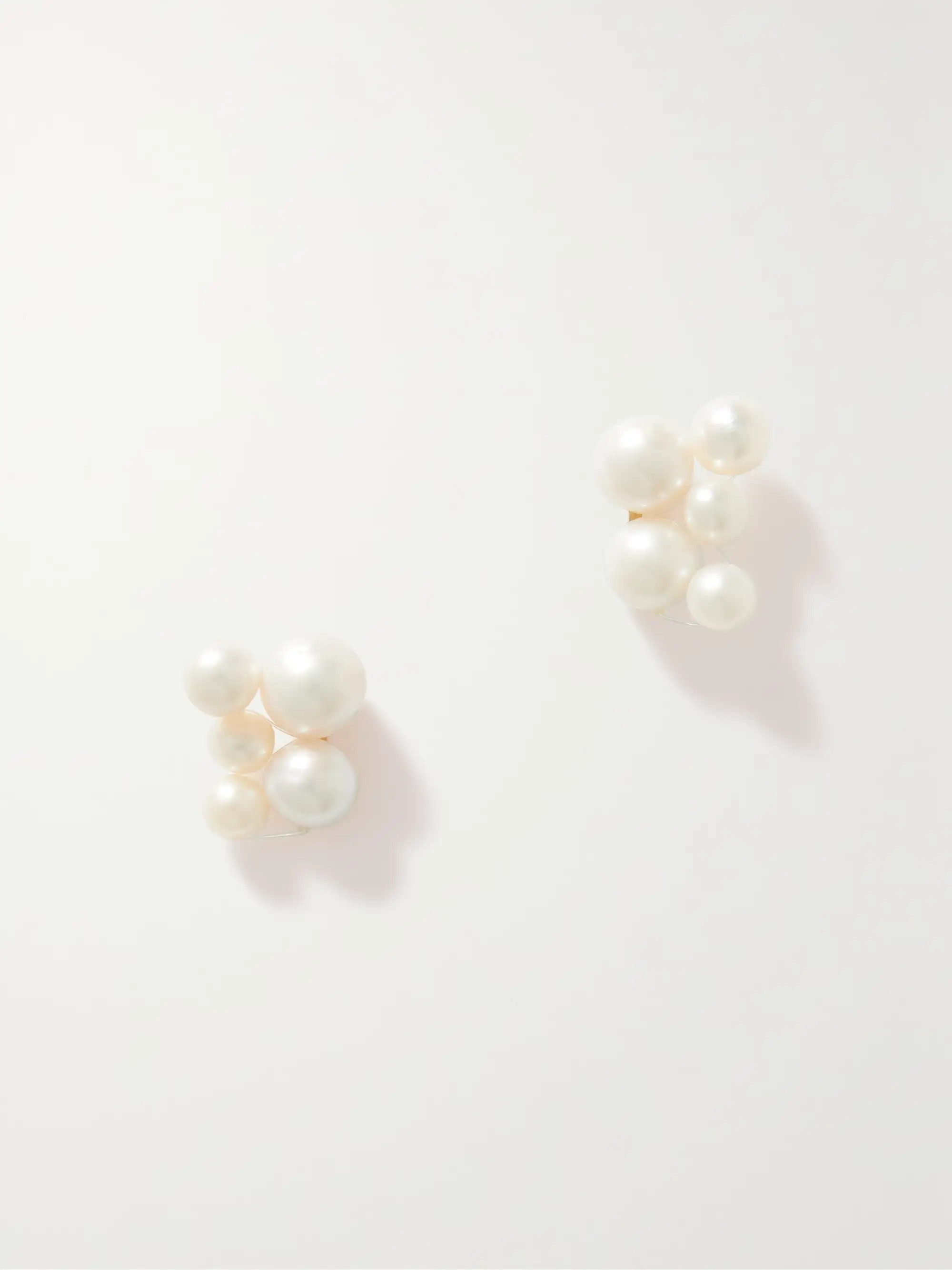 Universal Code gold vermeil pearl earrings | NET-A-PORTER (UK & EU)