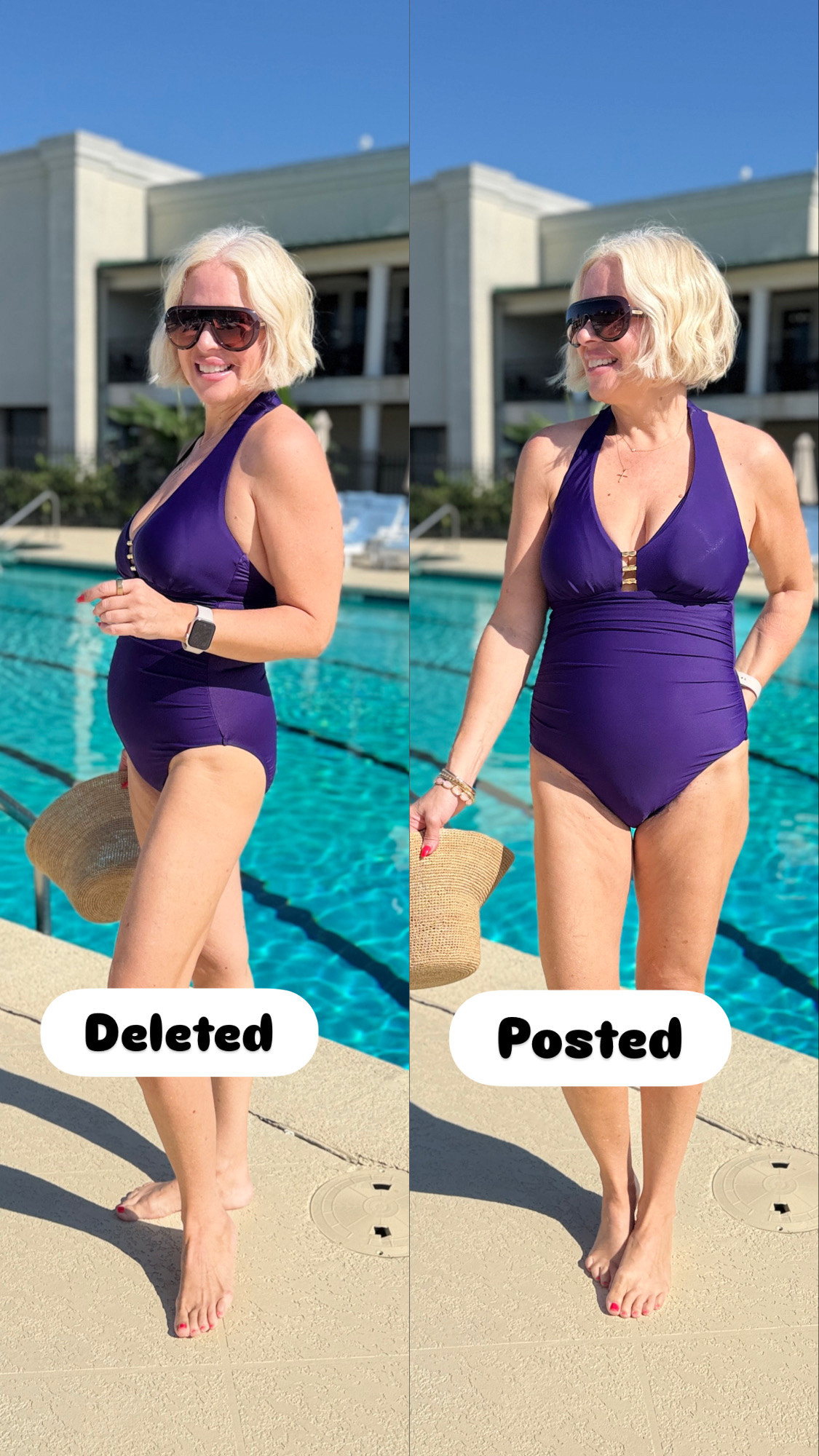 Miraclesuit swimsuit season.
Size 8

#LTKootd #LTKSwim #LTKTravel