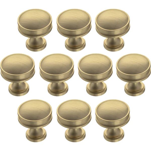 Charmaine 1.125" Diameter Mushroom Knob Multipack (Set of 10) | Wayfair North America