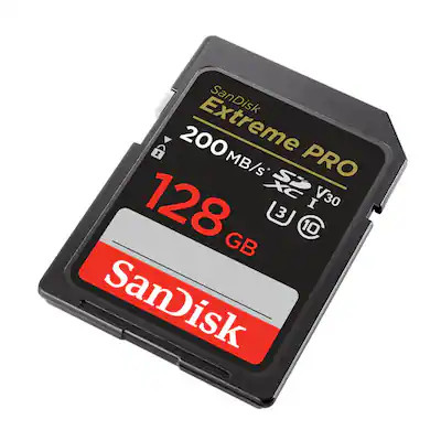 SanDisk - Extreme PRO 128 GB Class 10/UHS-I (U3) V30 SDXC - 200 MB/s Read - 90 MB/s Write | Best Buy U.S.