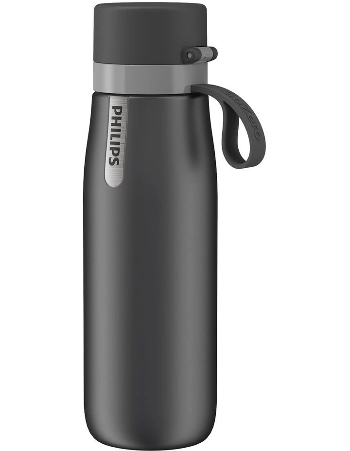Daily Straw insulated 550ml Filtration Bottle Grey   Daily Filter AWP2771GRR/79 | Myer