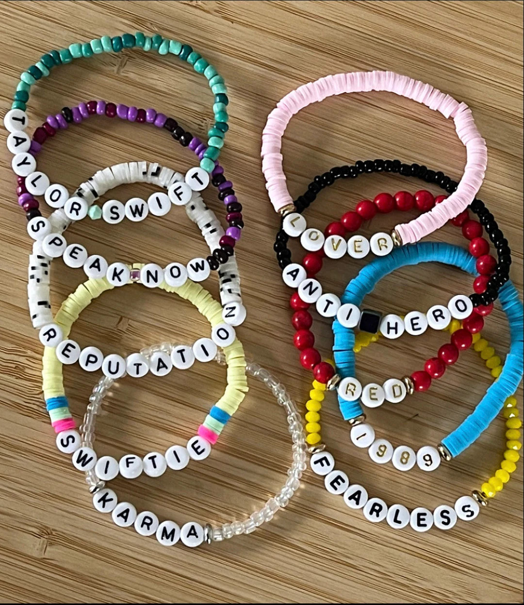 ONE Custom Beaded Bracelet choose Word or Saying in Comments - Etsy | Etsy (US)