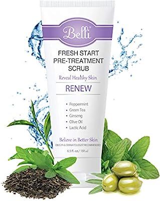 Belli Fresh Start Pre-Treatment Scrub – Reveals Healthy Skin – OB/GYN and Dermatologist Recom... | Amazon (US)