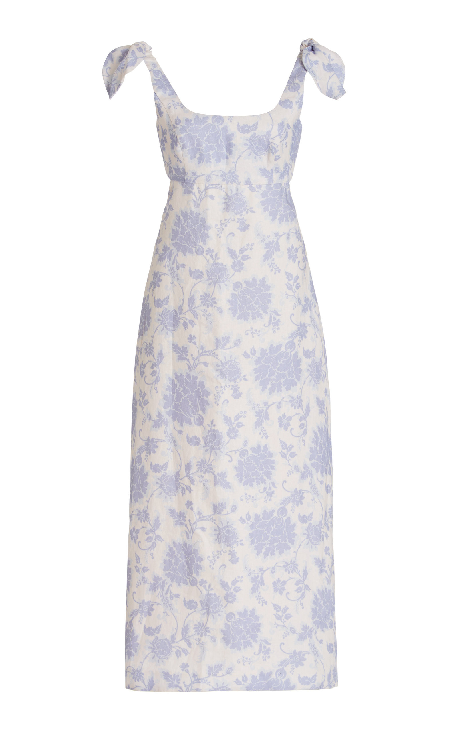 Postcard Floral Linen Midi Dress | Moda Operandi (Global)