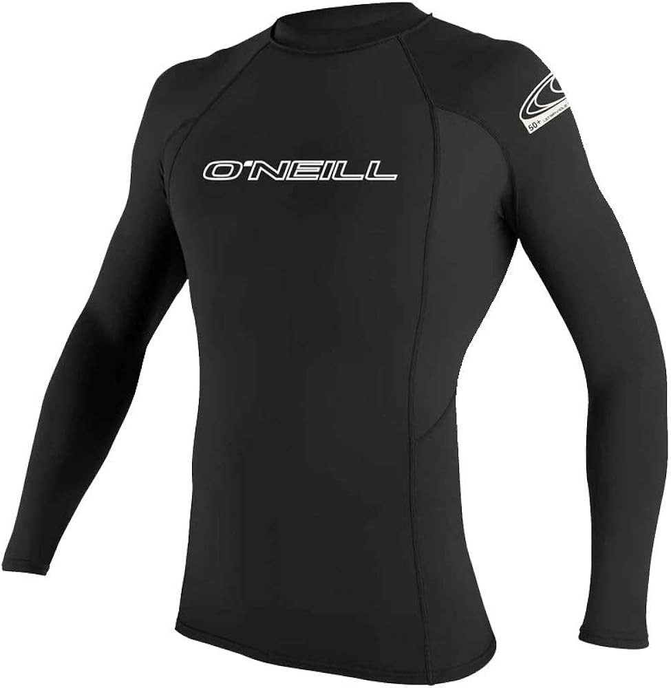 O'Neill Men's Basic Skins UPF 50+ Long Sleeve Rash Guard | Amazon (US)
