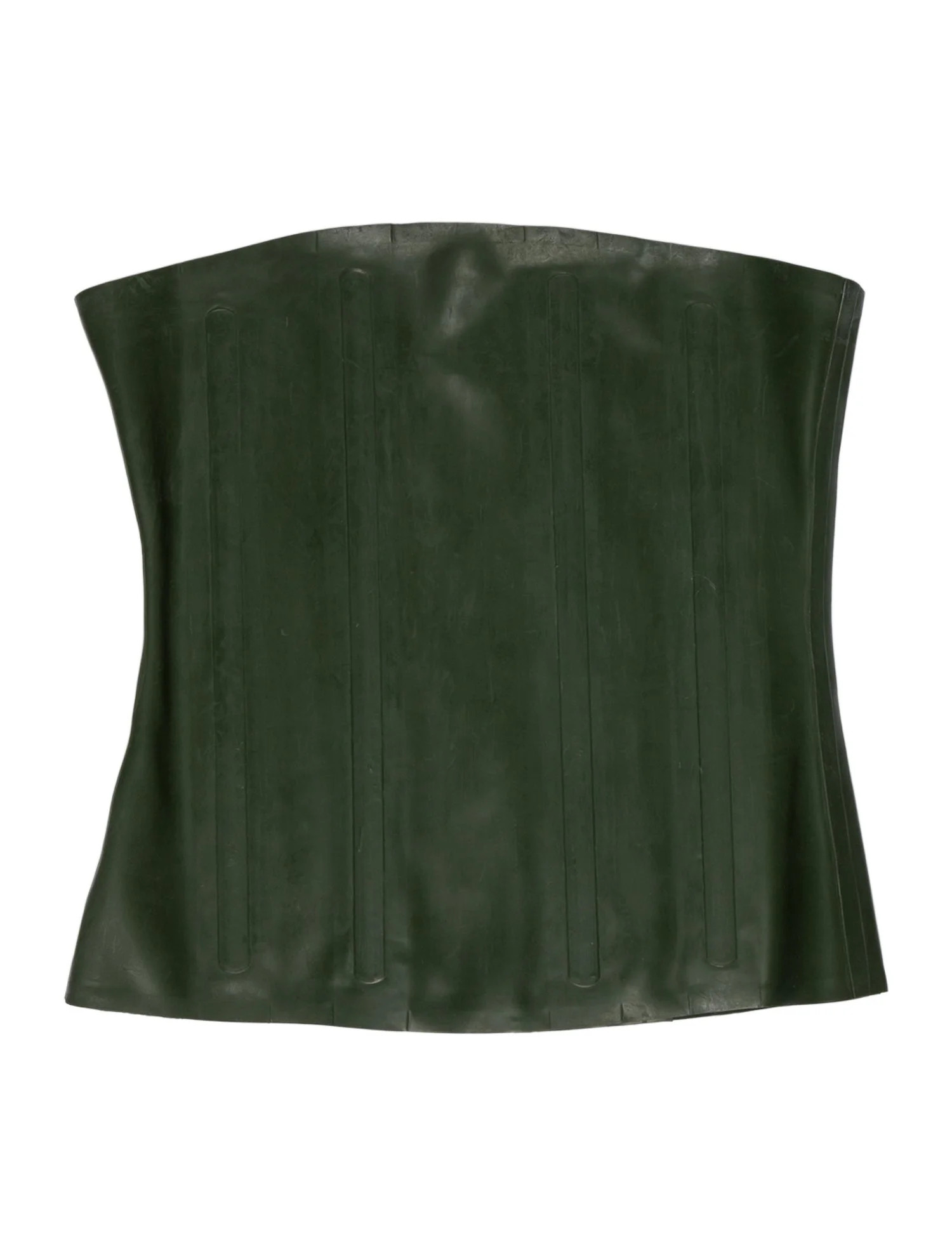 Latex Strapless Crop Top | The RealReal