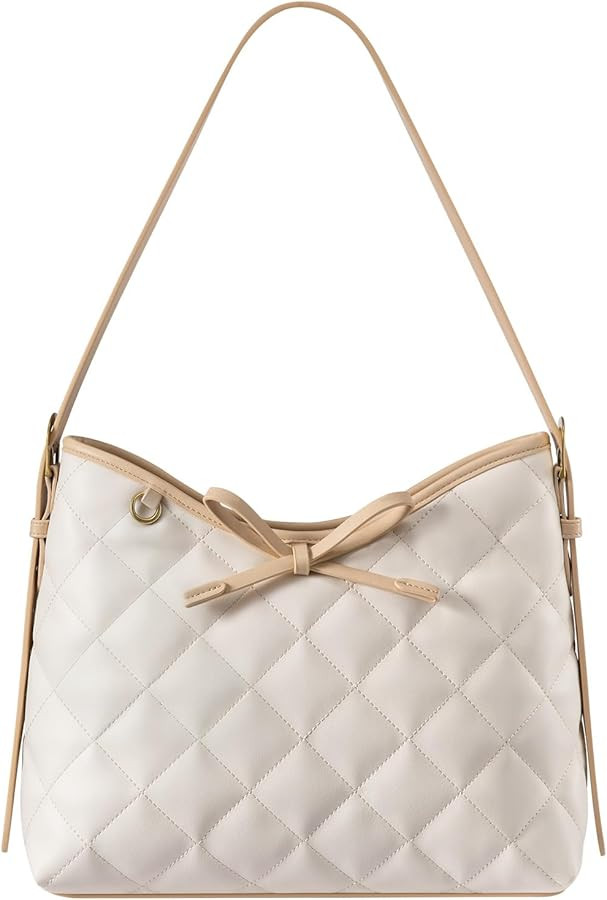 LOVEVOOK Purses for Women Soft Leather Hobo Handbags Quilted Crossbody Bag Designer Carteras Para... | Amazon (US)