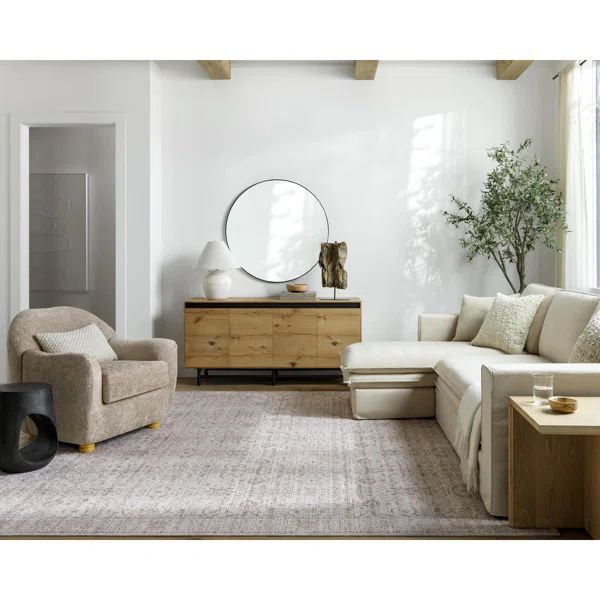 Our PNW Home x Livabliss Spokane Light Beige Traditional Area Rug | Wayfair North America