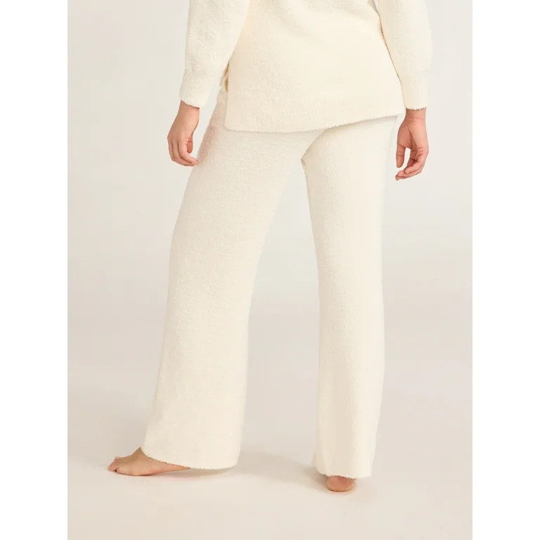 Joyspun Women's Chenille Top and Pants Set, 2-Piece, Sizes XS-3X | Walmart (US)