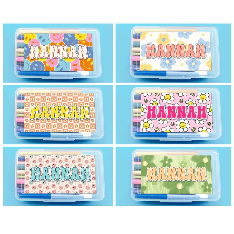 Custom Pencil Boxes, Personalized Back to School Pencil Case, School Supplies Gift for Kids, Cust... | Etsy (US)