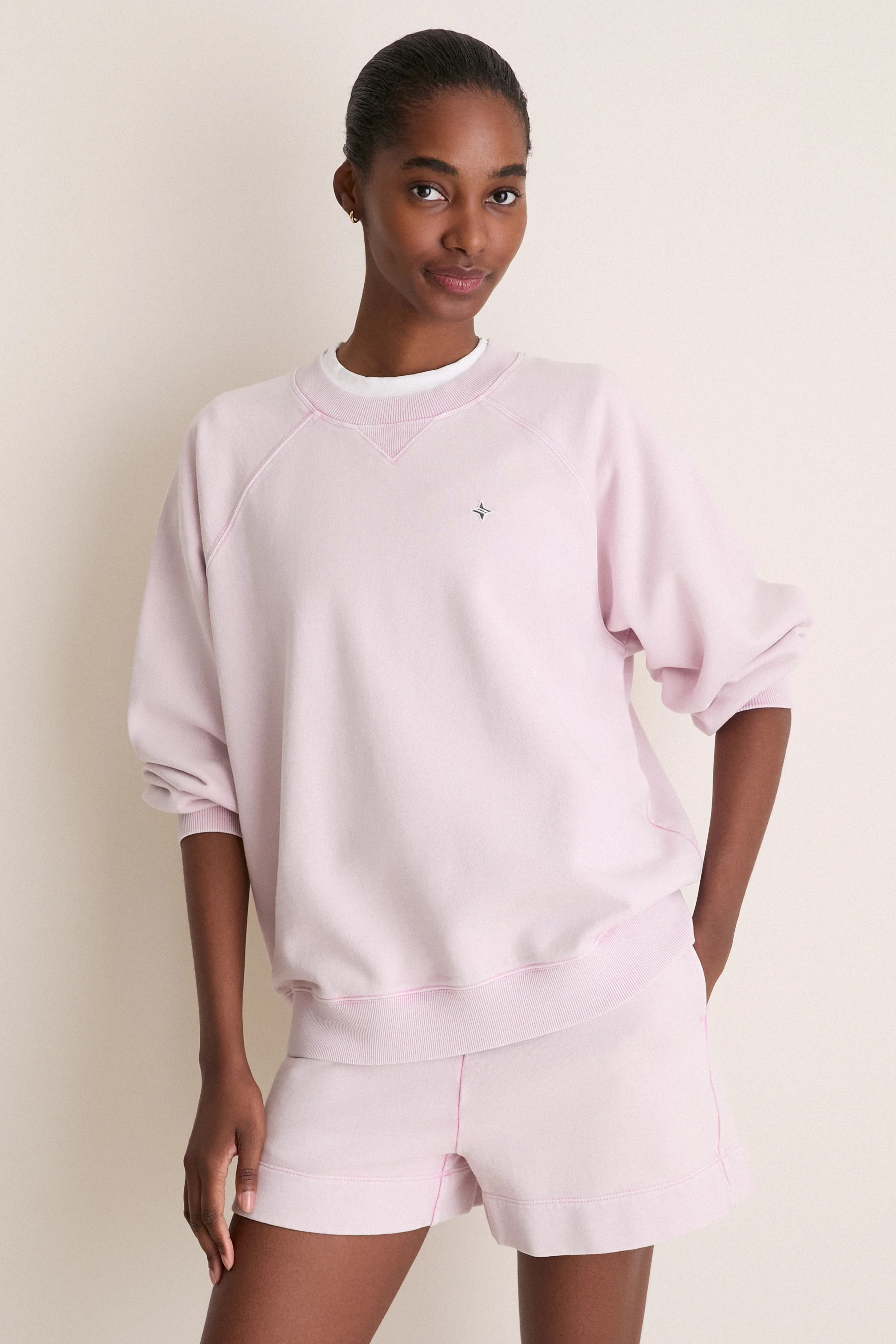 Washed Pink Katarina Crewneck | Tuckernuck (US)