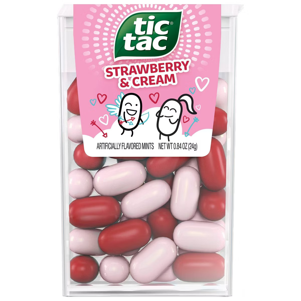 Tic Tac Single Valentine's Strawberry and Crème - 0.84oz | Target