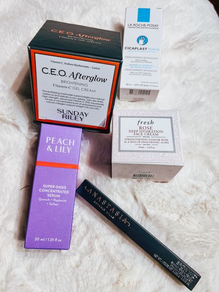 I suppose you could say today is a “focus on skin care” type of day.
I have SUCH dry skin. Today I re-stocked a few of my favorite products that help me keep my skin healthy and hydrated. (Also, a replacement eyebrow filler) 
Makeup, cosmetics, skin care, complexion 

#LTKbeauty #LTKover40 #LTKfindsunder100