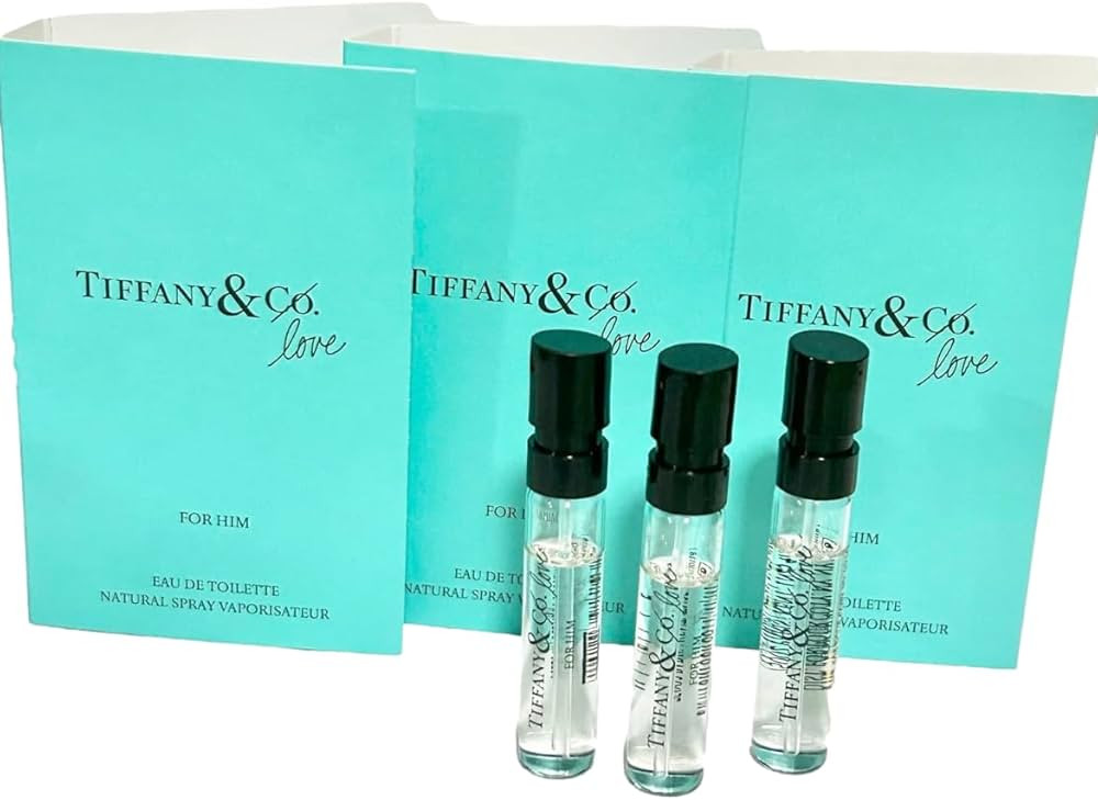 Tiffany & Co. Love Sample for Him Men Sample Travel Spray Vials 0.5/1. ML Eau De Toilette EDT - (... | Amazon (US)