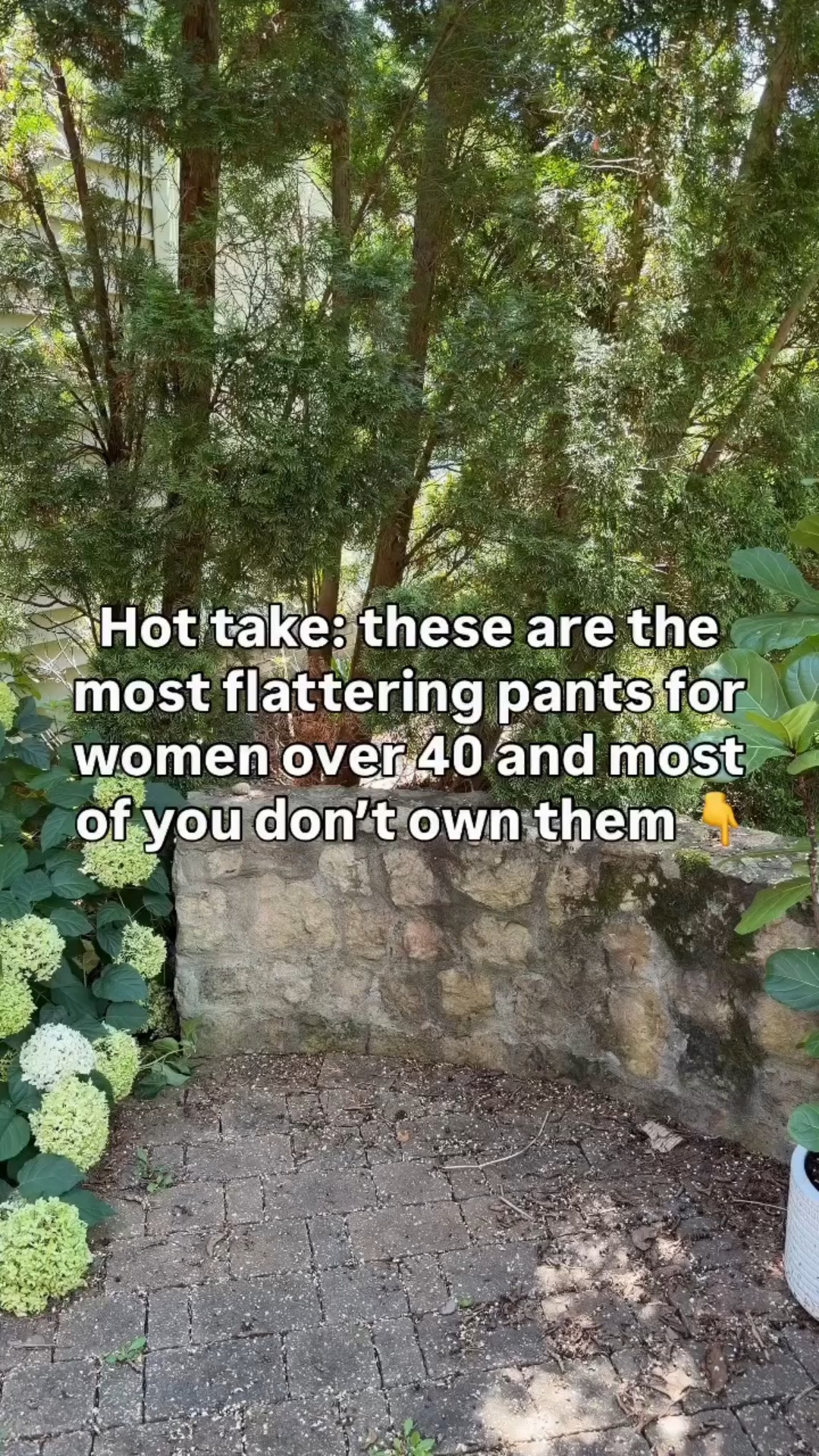 Hot take: these are the most flattering pants for women over 40 and most of you don’t own them 👇

I’m talking about wide leg ankle pants — and here’s why I recommend them to almost every single client:

🖤 They hit at the perfect length. Cropped just above the ankle means they work with flats, sandals, heels and everything in between — no hemming, no awkward pooling, just a clean line every time.

🖤 The wide leg is universally flattering. It skims rather than clings, creates a long lean line from waist to ankle, and balances proportions in a way that straight leg and skinny pants simply can’t. Every body type looks great in a well-fitted wide leg ankle pant.

🖤 They dress up and down effortlessly. Tank and mesh flats for a casual day, a blazer and heels for a dinner out, a striped tee draped over the shoulders for somewhere in between. One pant, endless outfits.

🖤 Black is the only color you need to start. It goes with everything, photographs beautifully, and never goes out of style. Once you find your pair you’ll reach for them constantly.

#LTKdayinmylife #LTKootd #LTKOver40

Comment SHOP below to receive a DM with the link to this post on our LTK ⬇ https://liketk.it/6hkV4