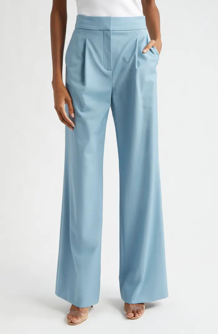 Robinne Stretch Virgin Wool Blend Pants | Nordstrom