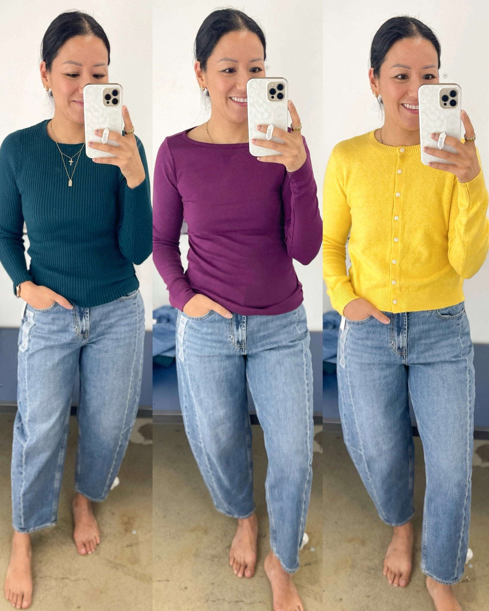 Size small in all tops
Size 4 in jeans


#LTKSeasonal #LTKFindsUnder50 #LTKSaleAlert