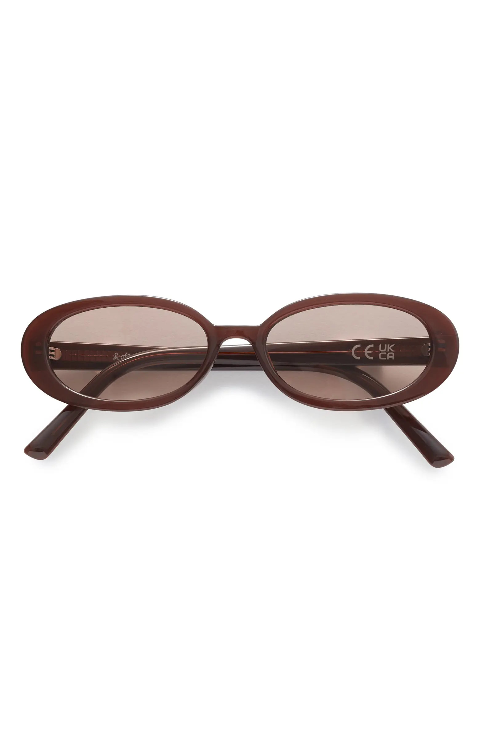& Other Stories Oval Sunglasses | Nordstrom | Nordstrom