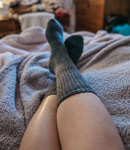 THE comfiest winter socks you will ever purchase. They feel like cashmere 🤩 and they’re 15% off today! #Amazonfinds

#LTKfindsunder50 #LTKSeasonal
