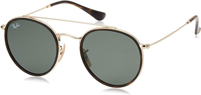 Ray-Ban Rb3647n Double Bridge Round Sunglasses | Amazon (US)