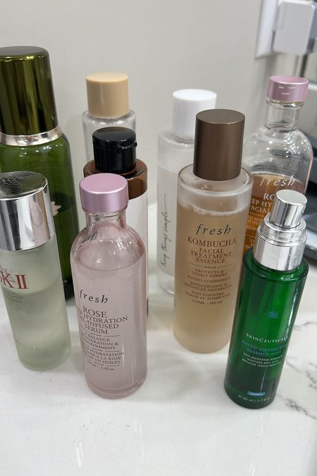 My entire toner routine!! I rotate these but do 7 with each routine! 

#LTKbeauty