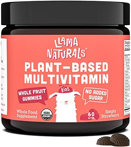Whole Fruit Gummy Multivitamin for Kids; No Added Sugar, Organic, Plant-Based, Vegan; 13 Whole Fo... | Amazon (US)