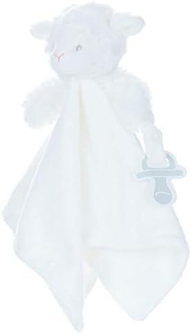 Carter's Lamb Plush Stuffed Animal Snuggler Blanket - White | Amazon (US)