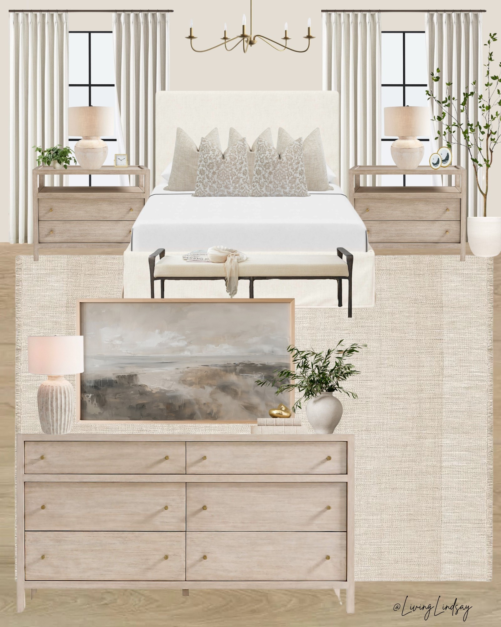 Neutral bedroom perfection — soft layers, warm wood tones, and calming textures for a restful retreat. Linking all the cozy details: from the dresser and nightstands to the art, lamps, and bedding essentials!

#LTKhome #bedroomdecor #neutralhome #interiorstyle #serenedesign #bedroominspo #lightwoodfurniture #cozyneutral #LTKstyling #homedetails

#LTKStyleTip #LTKHome #LTKFamily