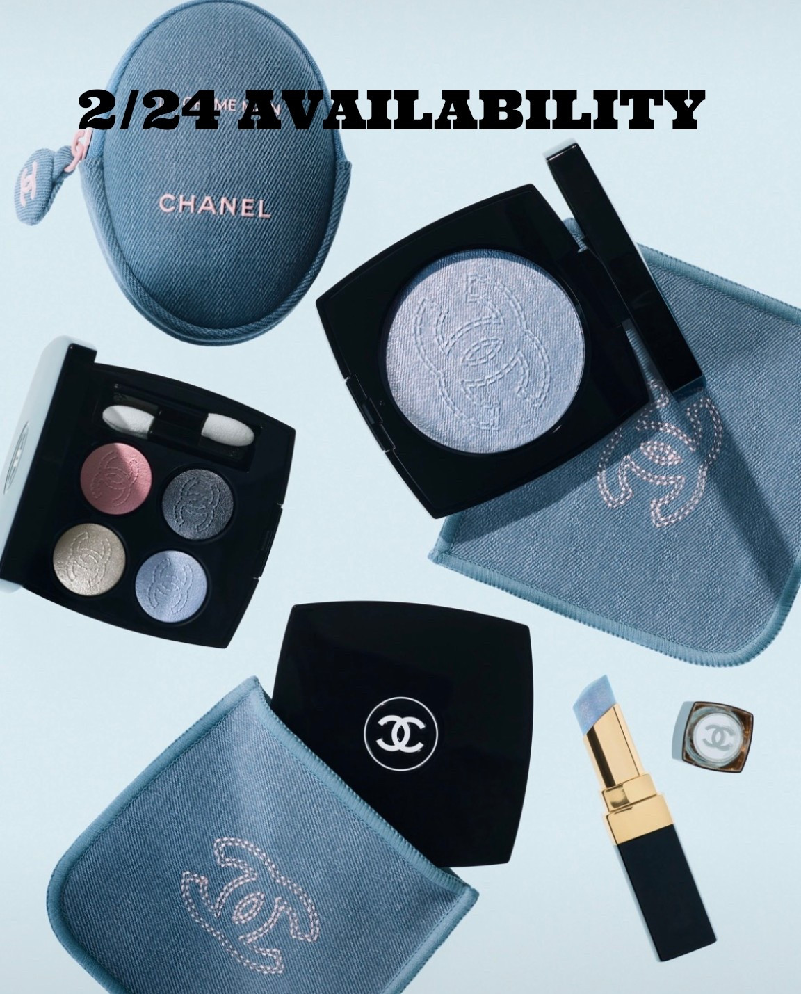 Chanel denim collection update. 

I just ordered the lip balm for pickup. Check your local stores because they updated inventory today. PICKUP ONLY at the moment. 

Not available for shipping 😢 

#LTKSaleAlert #LTKBeauty #LTKSeasonal