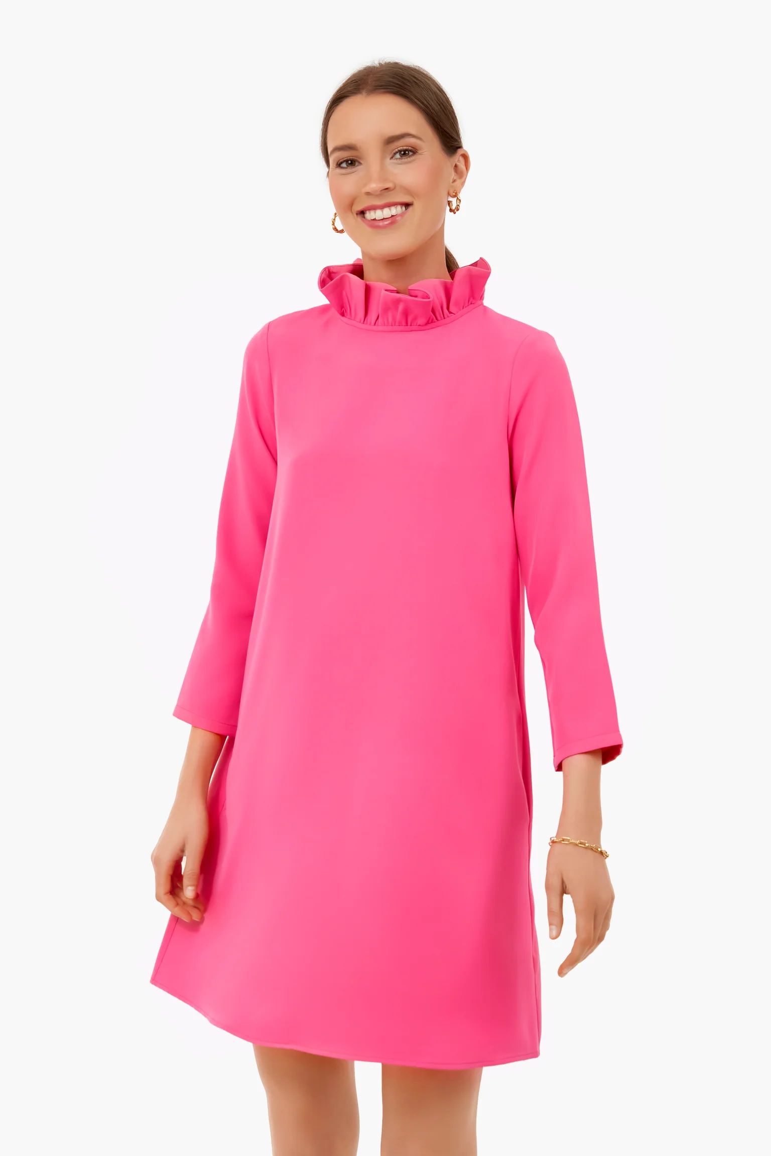 Hot Pink Daphne Dress | Tuckernuck (US)