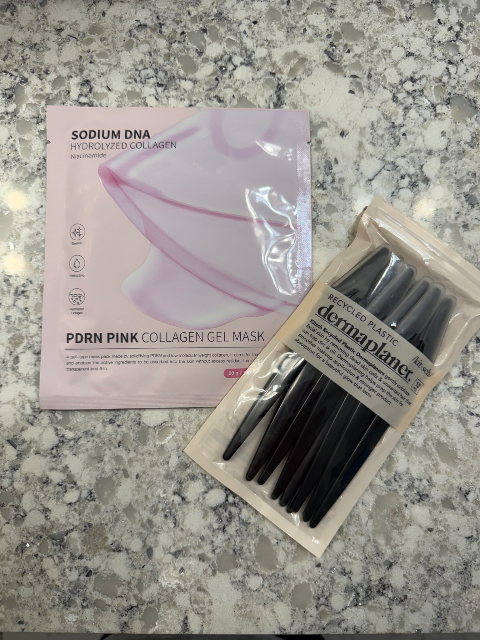 using a collagen mask after dermaplaning is simply elite hydration 