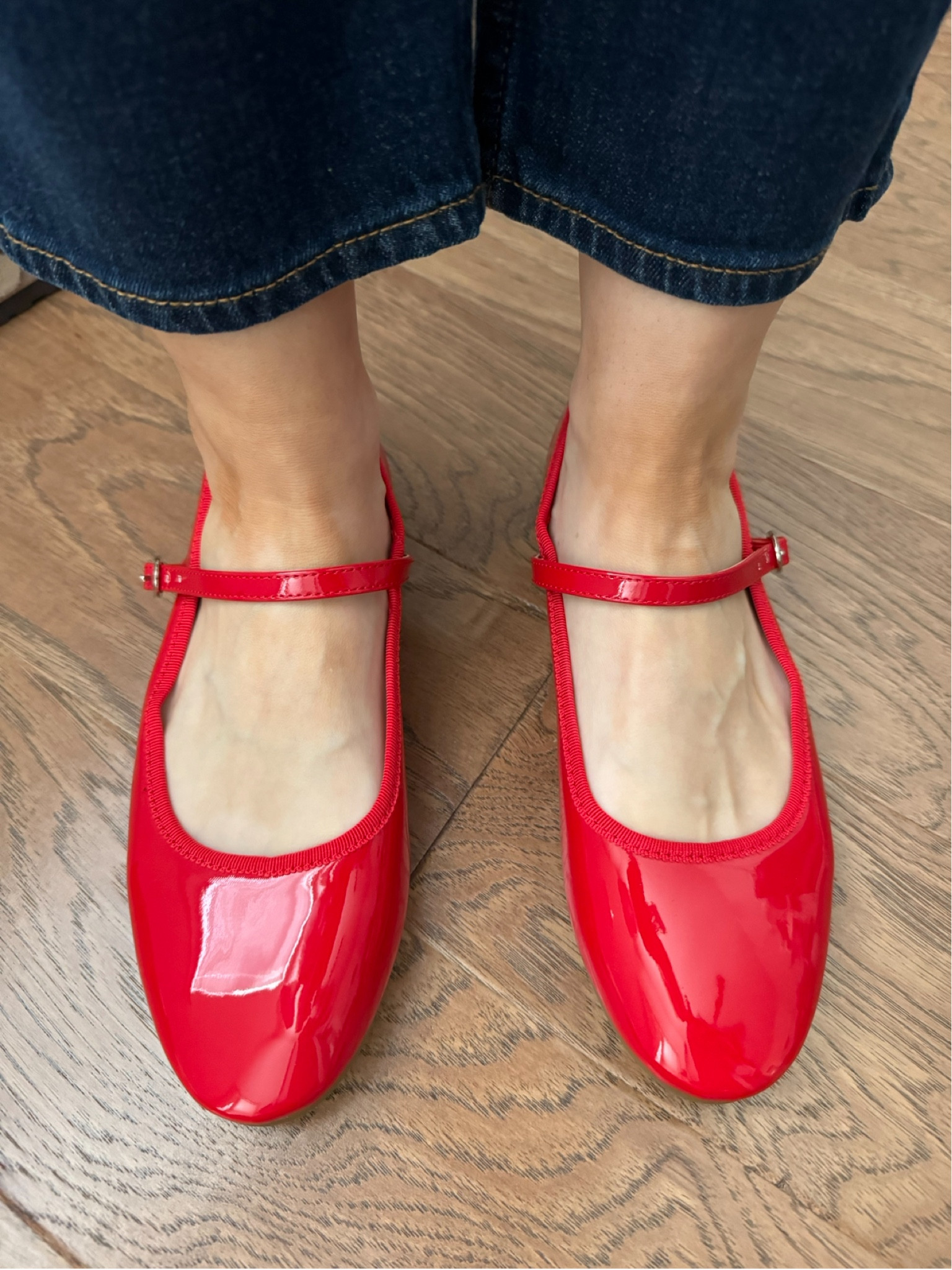 Mary Jane’s and ballet flats are a Fall shoe must-have.  I love the fun pop of red       with this pair.  Fit is true to size and very comfy.

#LTKShoeCrush #LTKFindsUnder50 #LTKSeasonal