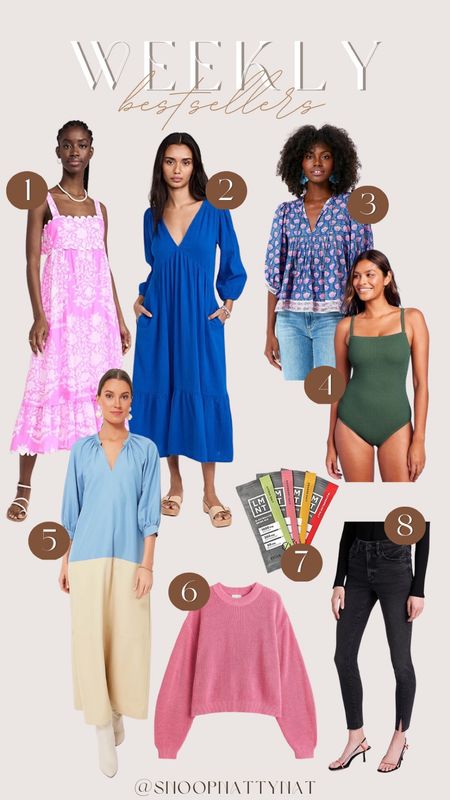 Amazon - H&M - tuckernuck - target - swim suit - best sellers - spring dresses - crew neck 

#LTKstyletip