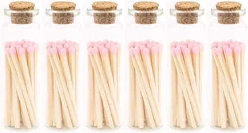Lilac Decorative Matches, 120+ Small Premium Wooden Matches | Matches for Candles, Safety Matches... | Amazon (US)