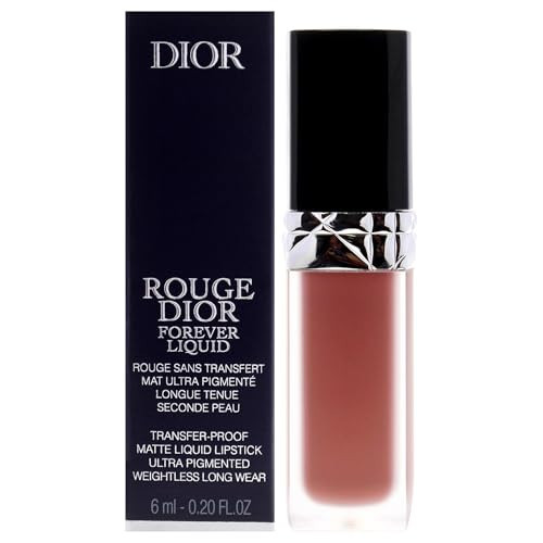 Dior Rouge Forever Liquid Matte - 300 Forever Nude Style by Christian for Women - 0.2 oz Lipstick | Amazon (US)