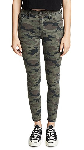 HUDSON Women's Barbara High Rise, Super Skinny Ankle Jean, Deployed camo, 31 | Amazon (US)