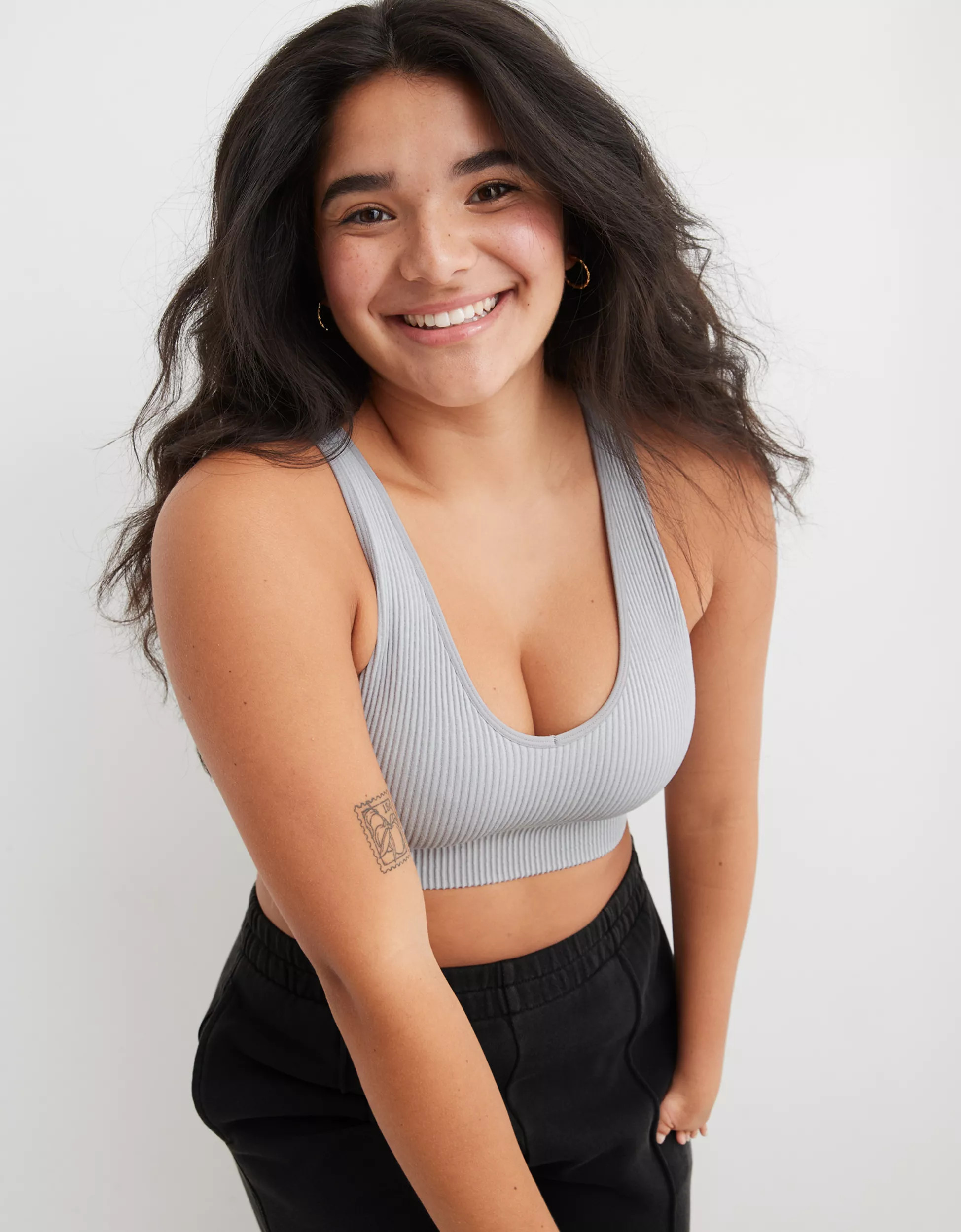 Superchill Seamless Padded Voop Bralette | Aerie