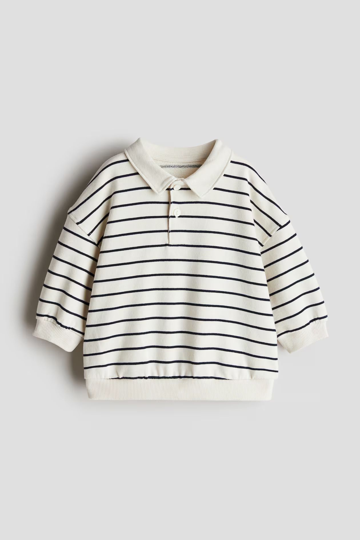 Sweatshirt with Collar | H&M (US + CA)