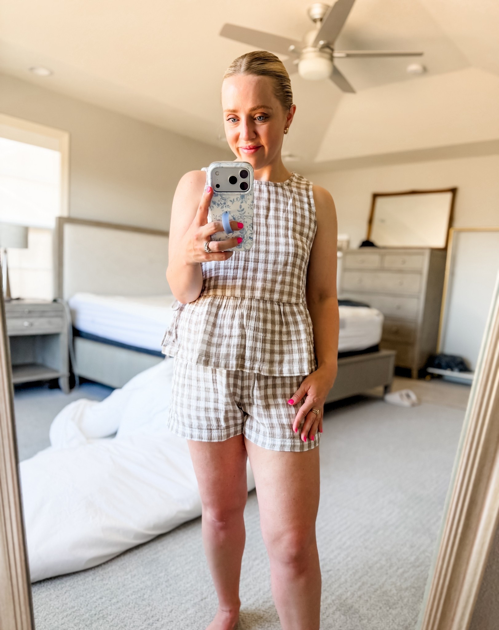 Cutest summer set with this linen set with a peplum top and matching shorts. Sized down to xs and small shorts!

Summer set, summer outfit, loft, Lou and grey, gingham 

#LTKPetite #LTKootd #LTKSaleAlert