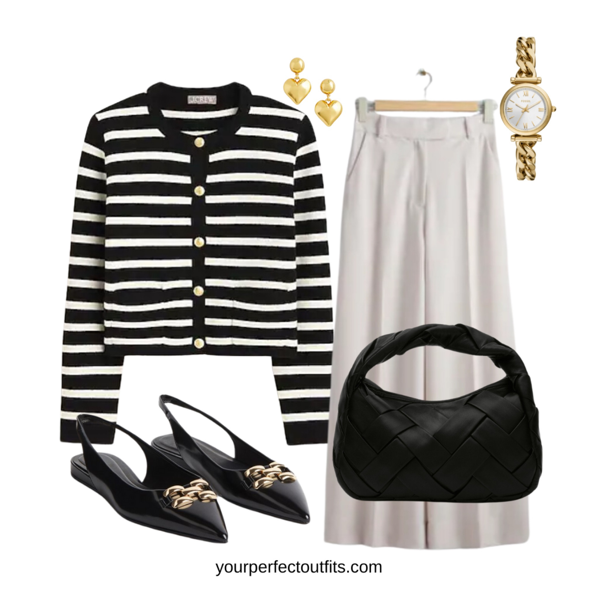 Striped cardigan for a chic and elegant spring look 

#LTKsalealert #LTKworkwear #LTKfindsunder100