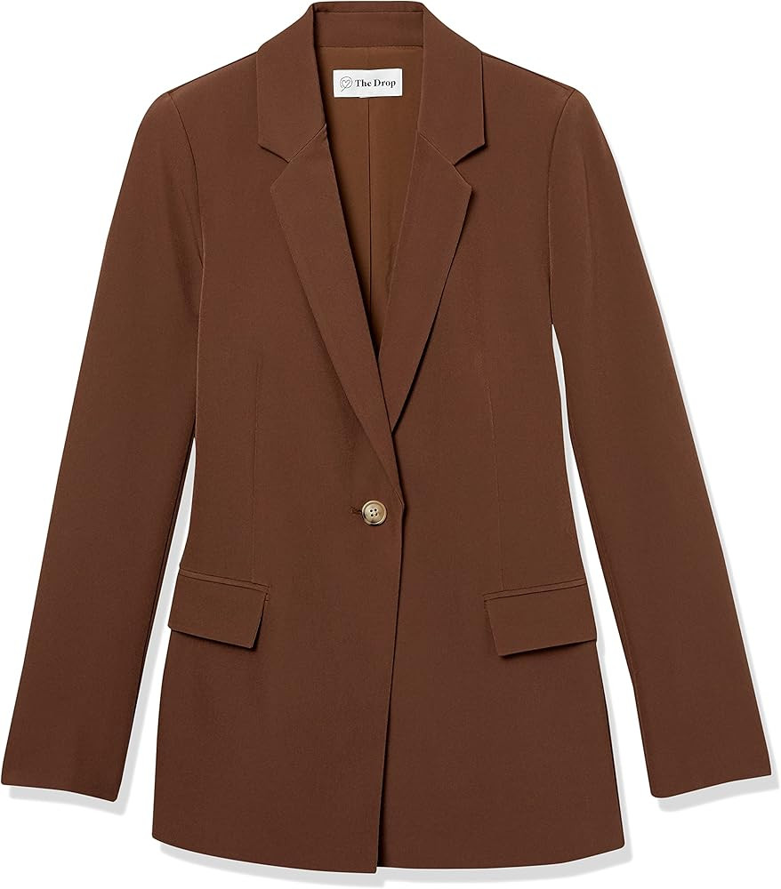 The Drop Women's Blake Long Blazer | Amazon (US)